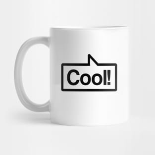 Cool - Talking Shirt (Black) Mug